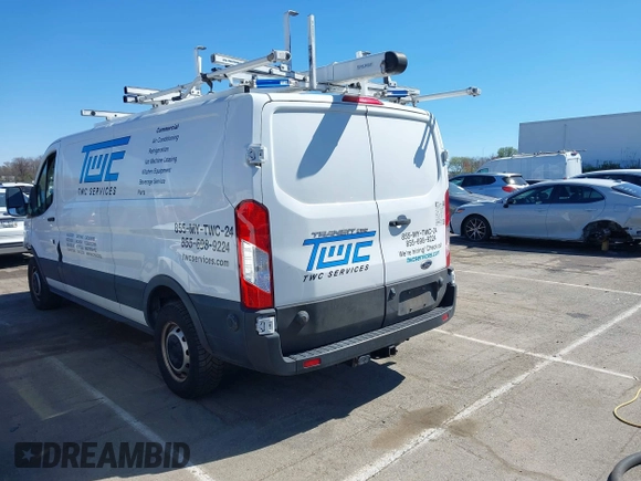 2020 Ford Transit Cargo z VIN 1FTBR1Y84LKB79621, wystawiony jako IAAI lot #41802213 z przebiegiem 89 167 mil mil oraz . Historia ofert i sprzedaży dostępna na DreamBid. Obrazek 3.