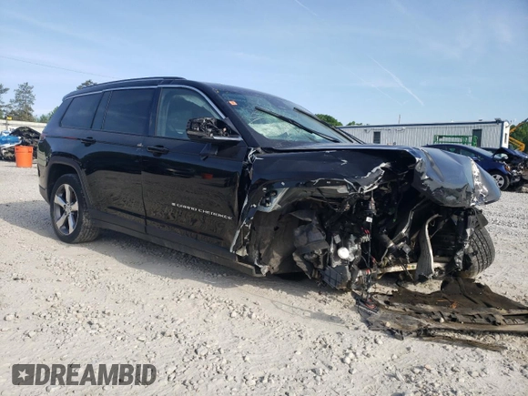 2021 Jeep Grand Cherokee Limited z VIN 1C4RJJBG5M8135874, wystawiony jako Copart lot #53932435 z przebiegiem Nie podano mil oraz Szkoda całkowita • Salvage title. Historia ofert i sprzedaży dostępna na DreamBid. Obrazek 4.