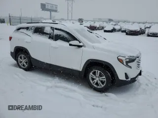 2019 GMC Terrain SLE with VIN 3GKALTEV2KL133063, listed as a Copart auction lot 45208415 with 132,504 mi miles and Salvage Title. Bid and sale history available at DreamBid. Image 4.