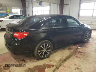 2012 Chrysler 200 S with VIN 1C3CCBHGXCN306300, listed as a Copart auction lot 49127535 with 127,738 mi miles and Salvage Title. Bid and sale history available at carsss.com. Image 3.