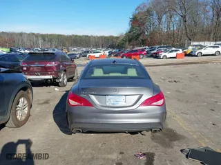 2014 Mercedes-Benz CLA-Class CLA 250 with VIN WDDSJ4EBXEN134893, listed as a IAAI auction lot 41144141 with 123,380 mi miles. Bid and sale history available at carsss.com. Image 16.