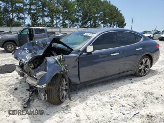 2011 Infiniti M with VIN JN1BY1APXBM325093, listed as a Copart auction lot 58226425 with 95,254 mi miles and Salvage title. Bid and sale history available at DreamBid. Image 1.