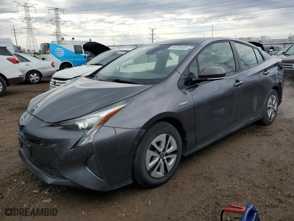 2018 Toyota Prius Two with VIN JTDKBRFU4J3072773, listed as a Copart auction lot 54428455 with 127,748 mi miles and Clean Title. Bid and sale history available at carsss.com. Image 1.