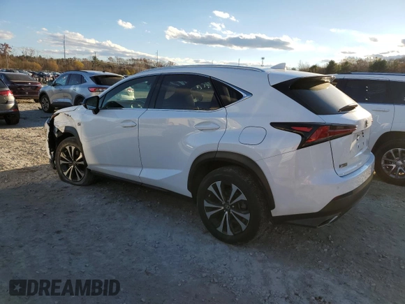 2020 Lexus NX with VIN JTJSARDZ3L5016328, listed as a Copart auction lot 78947864 with 50,277 mi miles and Salvage Title. Bid and sale history available at carsss.com. Image 2.