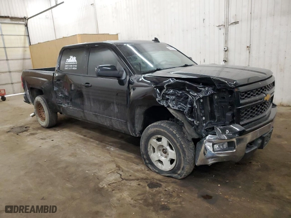 2015 Chevrolet Silverado 1500 LT with VIN 3GCUKREC5FG344575, listed as a Copart auction lot 88686205 with 139,536 mi miles and Salvage Title. Bid and sale history available at carsss.com. Image 4.