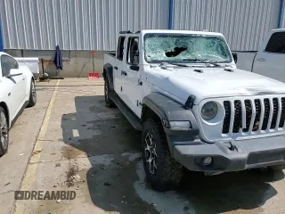 2020 Jeep Gladiator Sport S z VIN 1C6HJTAG1LL147810, wystawiony jako Copart lot #58801765 z przebiegiem 48 103 mil mil oraz Nie do naprawy • Non repairable. Historia ofert i sprzedaży dostępna na DreamBid. Obrazek 14.