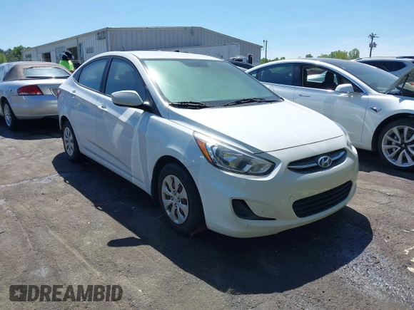 2016 Hyundai Accent SE with VIN KMHCT4AE4GU160709, listed as a IAAI auction lot 42069467 with 44,885 mi miles and . Bid and sale history available at DreamBid. Image 1.