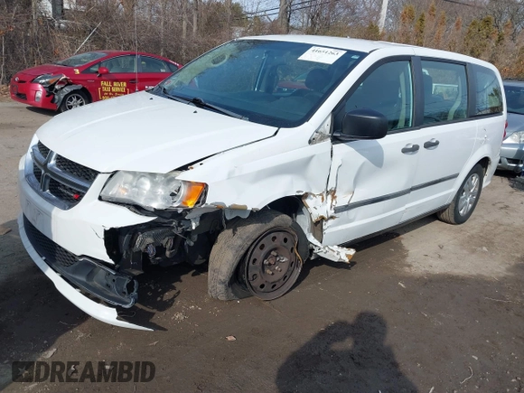 2014 Dodge Grand Caravan American Value with VIN 2C4RDGBG4ER227493, listed as a IAAI auction lot 41651263 with 206,169 mi miles and . Bid and sale history available at DreamBid. Image 2.