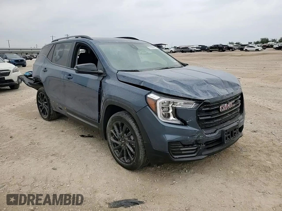 2024 GMC Terrain SLE with VIN 3GKALMEG1RL314074, listed as a Copart auction lot 57644815 with 14,829 mi miles and Salvage title. Bid and sale history available at DreamBid. Image 14.