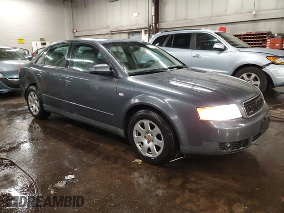 2003 Audi A4 1.8T with VIN WAULC68E53A264026, listed as a Copart auction lot 87417384 with 108,706 mi miles and Salvage Title. Bid and sale history available at carsss.com. Image 4.