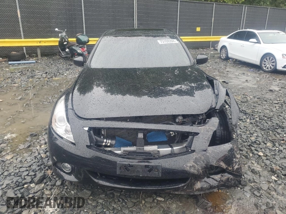 2015 Infiniti Q40 with VIN JN1CV6ARXFM520239, listed as a Copart auction lot 73109394 with 0 mi miles and Salvage Title. Bid and sale history available at carsss.com. Image 5.