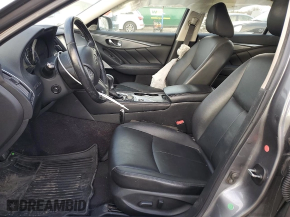 2017 Infiniti Q50 3.0t Signature Edition with VIN JN1EV7AR0HM836198, listed as a Copart auction lot 88823425 with 238,634 mi miles and Salvage Title. Bid and sale history available at carsss.com. Image 7.