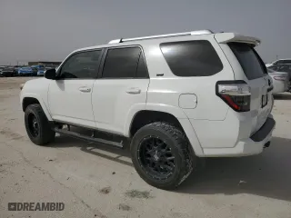 2017 Toyota 4Runner SR5 with VIN JTEZU5JR0H5153588, listed as a Copart auction lot 47586795 with 0 mi miles and Salvage Title. Bid and sale history available at carsss.com. Image 2.