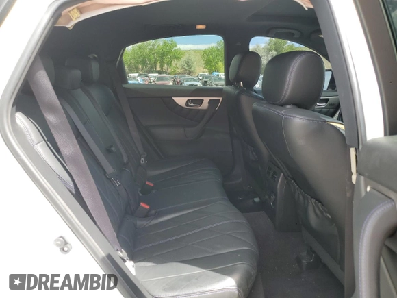 2017 Infiniti QX70 z VIN JN8CS1MW8HM410257, wystawiony jako Copart lot #54413295 z przebiegiem 41 206 mil mil oraz Szkody całkowita. Historia ofert i sprzedaży dostępna na DreamBid. Obrazek 11.