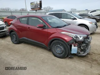 2019 Toyota C-HR XLE with VIN JTNKHMBX5K1061534, listed as a Copart auction lot 48061665 with 71,264 mi miles and Salvage Title. Bid and sale history available at DreamBid. Image 4.