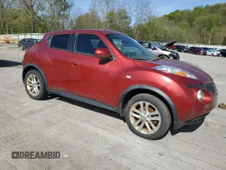 2012 Nissan Juke SL with VIN JN8AF5MV4CT111650, listed as a Copart auction lot 54956025 with 125,132 mi miles and Clean Title. Bid and sale history available at carsss.com. Image 4.