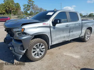 2021 Chevrolet Silverado 1500 RST with VIN 3GCUYEET9MG276575, listed as a IAAI auction lot 41523386 with 69,867 mi miles. Bid and sale history available at carsss.com. Image 18.