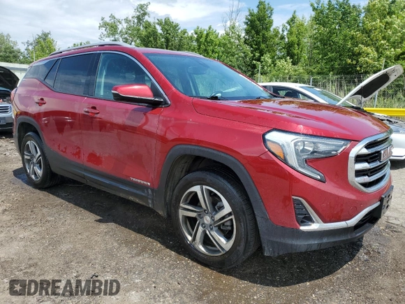 2020 GMC Terrain SLT with VIN 3GKALVEV7LL152883, listed as a Copart auction lot 64861285 with 100,927 mi miles and Clean title. Bid and sale history available at DreamBid. Image 4.