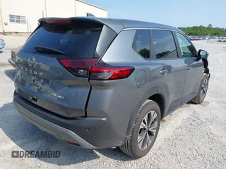 2023 Nissan Rogue SV with VIN 5N1BT3BB1PC924676, listed as a IAAI auction lot 42191295 with 38,351 mi miles and . Bid and sale history available at DreamBid. Image 4.