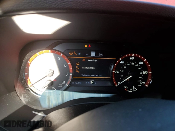 2022 Nissan Frontier S with VIN 1N6ED1EKXNN608884, listed as a Copart auction lot 67352904 with 11,132 mi miles and Salvage Title. Bid and sale history available at carsss.com. Image 9.