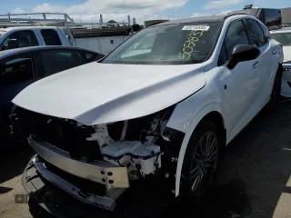 2023 Lexus RX with VIN 2T2BCMEA9PC001667, listed as a Copart auction lot 50518334 with 18,150 mi miles and Salvage Title. Bid and sale history available at carsss.com. Image 1.