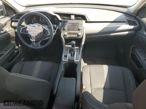 2019 Honda Civic LX with VIN 19XFC2F61KE011429, listed as a Copart auction lot 50883145 with 45,342 mi miles and Salvage Title. Bid and sale history available at DreamBid. Image 8.