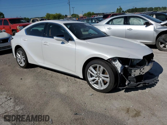 2021 Lexus IS with VIN JTHC81F29M5044638, listed as a Copart auction lot 60393903 with 49,179 mi miles. Bid and sale history available at carsss.com. Image 4.