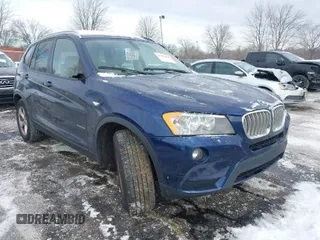 2011 BMW X3 28i with VIN 5UXWX5C58BL715778, listed as a IAAI auction lot 41401498 with 169,907 mi miles. Bid and sale history available at carsss.com. Image 1.