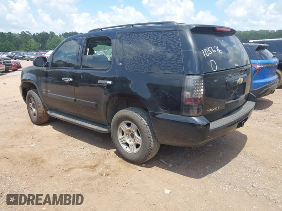 2008 Chevrolet Tahoe LS with VIN 1GNFC13C58R105676, listed as a IAAI auction lot 42603839 with 322,614 mi miles and . Bid and sale history available at DreamBid. Image 3.
