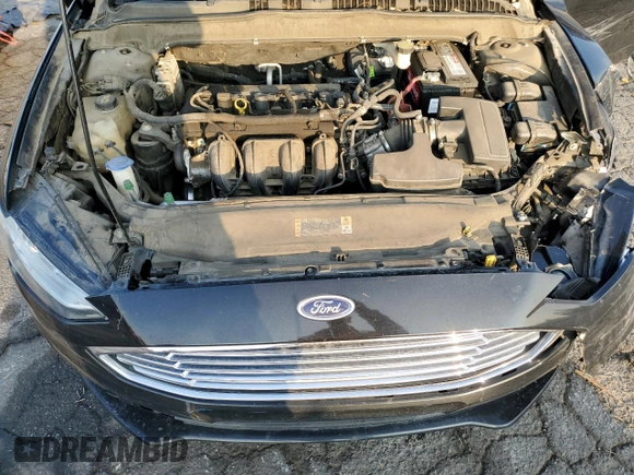 2017 Ford Fusion S with VIN 3FA6P0G75HR180263, listed as a Copart auction lot 43264345 with 105,020 mi miles and Salvage Title. Bid and sale history available at DreamBid. Image 13.