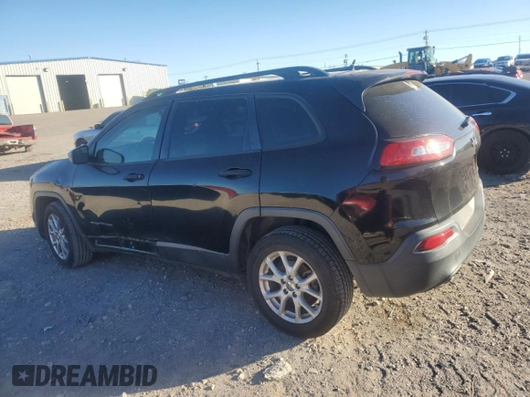 2015 Jeep Cherokee Sport with VIN 1C4PJLAB8FW663173, listed as a Copart auction lot 81185614 with 126,738 mi miles and Salvage title. Bid and sale history available at DreamBid. Image 2.