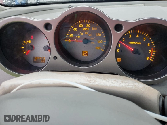 2004 Nissan Maxima SE with VIN 1N4BA41E14C901248, listed as a Copart auction lot 52100375 with 124,473 mi miles and Salvage Title. Bid and sale history available at DreamBid. Image 9.