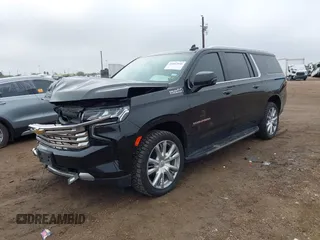 2022 Chevrolet Suburban High Country with VIN 1GNSKGKL5NR200434, listed as a IAAI auction lot 41047540 with 67,891 mi miles and . Bid and sale history available at DreamBid. Image 2.