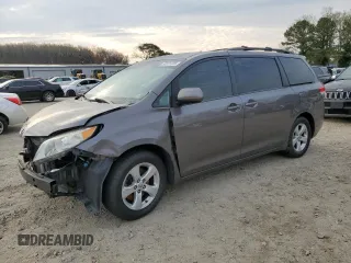 2013 Toyota Sienna LE AAS with VIN 5TDKK3DC3DS296269, listed as a Copart auction lot 50831205 with 229,709 mi miles and Salvage Title. Bid and sale history available at carsss.com. Image 1.