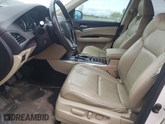 2014 Acura MDX Technology с VIN 5FRYD4H4XEB505394, выставлен на аукционе Copart как лот 57567785 с пробегом Не указан миль и Списание • Salvage title. История ставок и продаж доступна на DreamBid. Изображение 7.