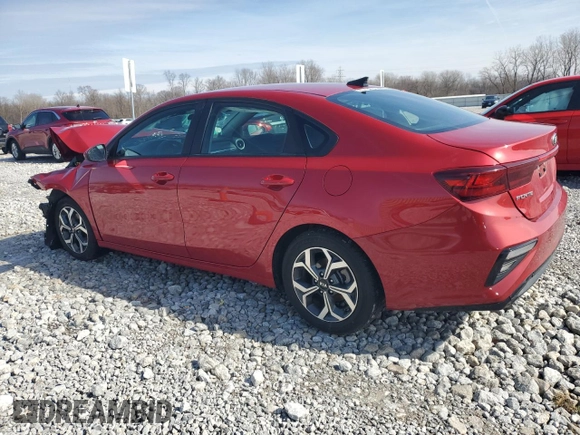 2020 Kia Forte LXS with VIN 3KPF24ADXLE221422, listed as a Copart auction lot 47386135 with 44,407 mi miles and Salvage Title. Bid and sale history available at carsss.com. Image 2.