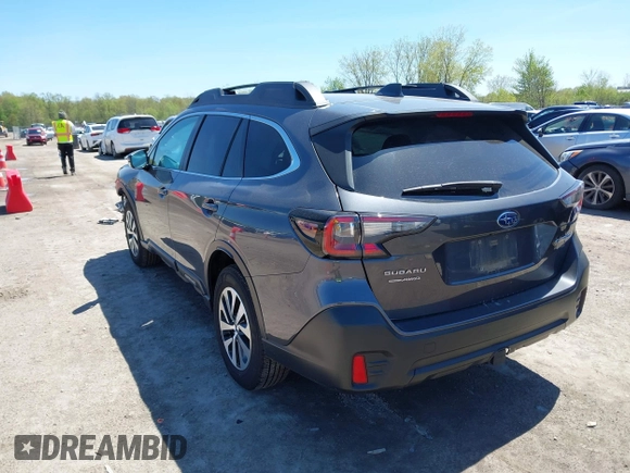 2022 Subaru Outback Premium with VIN 4S4BTADC9N3235928, listed as a IAAI auction lot 42160787 with 48,411 mi miles and . Bid and sale history available at DreamBid. Image 3.