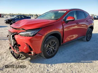 2023 Lexus NX with VIN 2T2GDCAZ3PC005206, listed as a Copart auction lot 82875594 with 9,455 mi miles and Salvage Title. Bid and sale history available at carsss.com. Image 1.