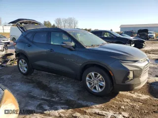2019 Chevrolet Blazer with VIN 3GNKBHRS3KS600309, listed as a Copart auction lot 88912955 with 52,652 mi miles and Clean Title. Bid and sale history available at carsss.com. Image 4.