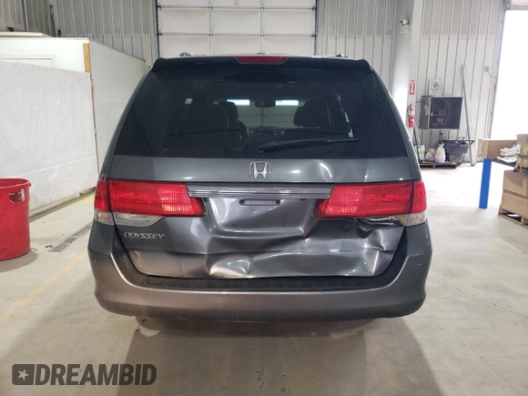 2010 Honda Odyssey EX-L with VIN 5FNRL3H76AB113634, listed as a Copart auction lot 53881045 with 214,478 mi miles and Salvage Title. Bid and sale history available at carsss.com. Image 6.