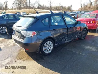 2008 Subaru Impreza Wagon (Natl) i w/Premium Pkg with VIN JF1GH616X8H816875, listed as a IAAI auction lot 40962750 with 140,516 mi miles. Bid and sale history available at carsss.com. Image 4.