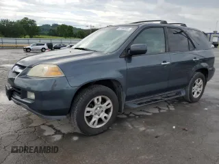 2006 Acura MDX Touring z VIN 2HNYD18776H523044, wystawiony jako Copart lot #57468365 z przebiegiem 123 115 mil mil oraz Szkoda całkowita • Salvage title. Historia ofert i sprzedaży dostępna na DreamBid. Obrazek 1.