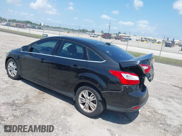 2012 Ford Focus SEL with VIN 1FAHP3H22CL146186, listed as a IAAI auction lot 41977207 with 127,396 mi miles. Bid and sale history available at carsss.com. Image 3.