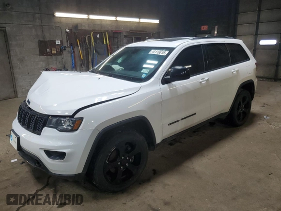 2019 Jeep Grand Cherokee Upland with VIN 1C4RJFAG0KC540601, listed as a Copart auction lot 44116615 with 70,091 mi miles and Salvage Title. Bid and sale history available at carsss.com. Image 1.