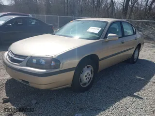 2004 Chevrolet Impala with VIN 2G1WF52E549302855, listed as a IAAI auction lot 41816288 with 165,208 mi miles. Bid and sale history available at carsss.com. Image 2.