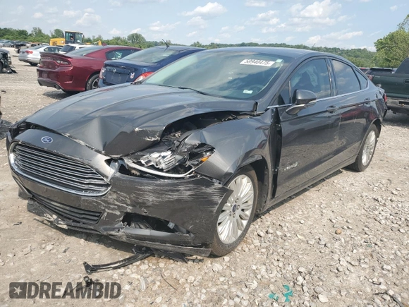 2016 Ford Fusion SE Hybrid with VIN 3FA6P0LUXGR405089, listed as a Copart auction lot 58940475 with Not provided miles and Salvage title. Bid and sale history available at DreamBid. Image 1.
