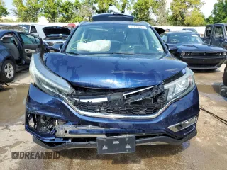 2015 Honda CR-V EX-L with VIN 5J6RM4H70FL064335, listed as a Copart auction lot 62815244 with 104,396 mi miles and Salvage Title. Bid and sale history available at carsss.com. Image 5.