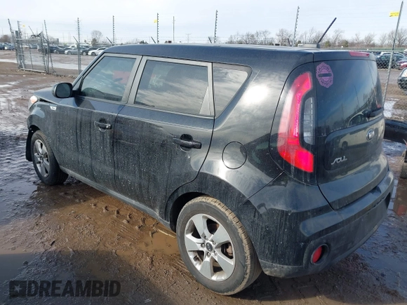 2018 Kia Soul with VIN KNDJN2A25J7564379, listed as a IAAI auction lot 41604598 with 135,209 mi miles. Bid and sale history available at carsss.com. Image 3.