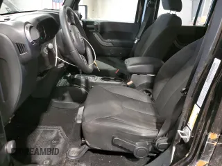 2018 Jeep Wrangler JK Unlimited Sport S with VIN 1C4BJWDG6JL846777, listed as a Copart auction lot 42458405 with 27,024 mi miles and Salvage Title. Bid and sale history available at carsss.com. Image 7.