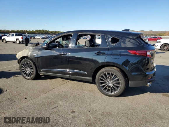 2024 Acura RDX Advance with VIN 5J8TC2H80RL035368, listed as a Copart auction lot 82957104 with Not provided miles and Salvage title. Bid and sale history available at DreamBid. Image 2.